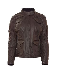 Bores Motorradjacke Damen Sonja Wachsjacke lang wasserdicht - DXS bis D2XL