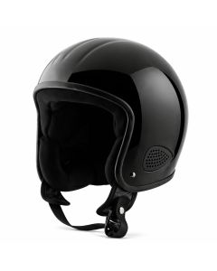 Bores Gensler Jethelm KULT EVO Motorrad ECE 22.06 Schwarz Glanz