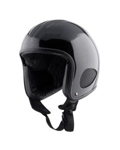 Bores Gensler Slight 4 Jethelm FINALE Leder Schwarz Glanz 2XS bis 3XL