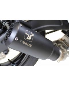 IXRACE MK2 Edelstahl Auspuff schwarz für KTM 125/390,17-,RC 125/390,17-(Euro 4) (Stück)