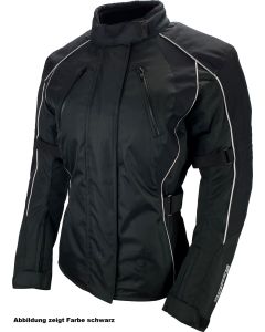 Bores Shanon Marken Motorradjacke Damen - schwarz-grau