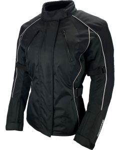 Bores Shanon Marken Motorradjacke Damen - schwarz