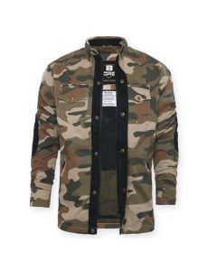 Bores Motorradshirt Military-Jack Herren - PREMIUM - Army Camouflage 