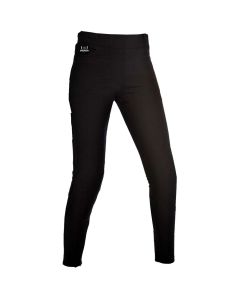 Bores LEGGY - Motorrad Leggins Hose - - Damen CE geprüft Level A - schwarz