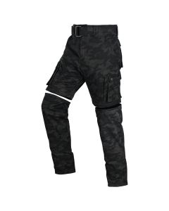 Bores Siggle 2 -Motorradhose Cargo wasserabweisend - Camouflage - Stretch 29-46 Inch