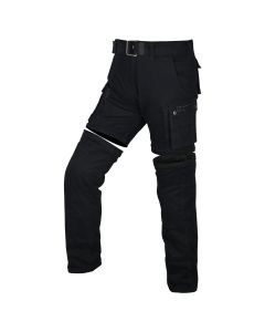 Bores Siggle 2 -Motorradhose Cargo wasserabweisend - Schwarz - Stretch 29-46 Inch