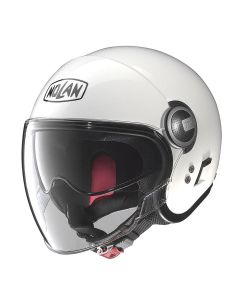 NOLAN Jethelm N21 VISOR CLASSIC, metallic weiß  5 Gr:2XS