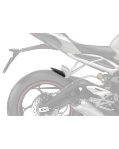V*BODYSTYLE Hinterradabdeckungsverlängerung schwarz-matt passt für TRIUMPH Stree