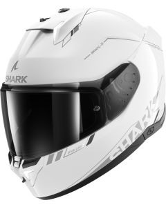 SHARK Integralhelm SKWAL i3 BLANK SP ECE 22.06 Gr. XS-2XL White Silver Anthracite