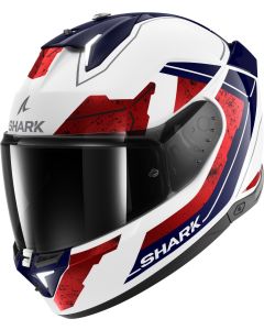 SHARK Integralhelm SKWAL i3 RHAD   ECE 22.06 Gr. XS WHITE CHROM RED