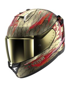 SHARK Integralhelm SKWAL i3 VENUM ECE 22.06 Gr. XS-2XL Black Red Gold