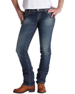 ROKKER THE DIVA Blue L32 / W27 Motorrad Jeanshose