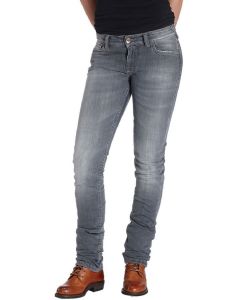 ROKKER THE DONNA GREY L32 / W31 Motorrad Jeanshose