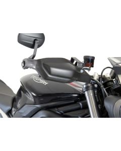 V*BODYSTYLE Handprotektoren schwarz-matt passt für TRIUMPH Speed Triple 1200 RS(