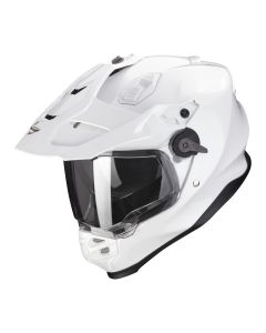 SCORPION Motocrosshelm ADF-9000 AIR SOLID Perlweiss ECE R22.06 