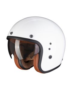 SCORPION Jethelm BELFAST EVO LUXE Weiss ECE R22.06 