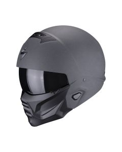 SCORPION Integralhelm EXO-COMBAT III GRAPHITE Dark Grau ECE R22.06 