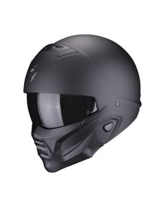SCORPION Integralhelm EXO-COMBAT III SOLID Mattschwarz ECE R22.06 