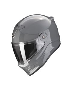 SCORPION Integralhelm COVERT FX SOLID Zement Grau ECE R22.06 