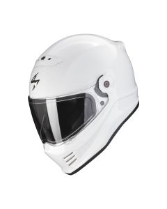 SCORPION Integralhelm COVERT FX SOLID Weiss ECE R22.06 