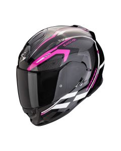 SCORPION Integralhelm EXO-491 KRIPTA Schwarz Rosa Weiss ECE R22.06 