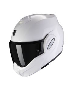 SCORPION Klapphelm EXO-TECH EVO SOLID Weiss ECE R22.06 