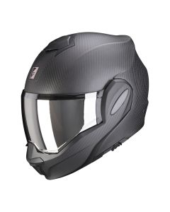 SCORPION Klapphelm EXO-TECH EVO CARBON SOLID Mattschwarz ECE R22.06 