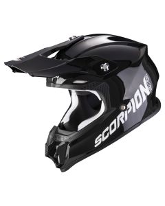 SCORPION Motocrosshelm VX-16 EVO AIR SOLID Schwarz ECE R22.06 