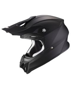 SCORPION Motocrosshelm VX-16 EVO AIR SOLID Mattschwarz ECE R22.06 