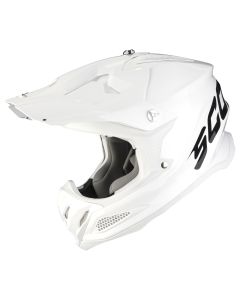 SCORPION Motocrosshelm VX-22 AIR SOLID Weiss ECE R22.06 