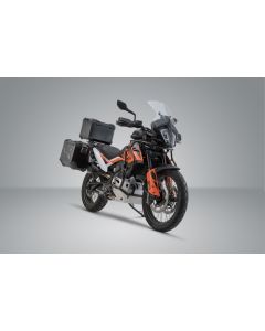 SW-Motech Adventure-Set Schutz Schwarz passt für KTM 790 Adv/R(19-), 890 Adv/R(20-22)