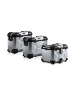 SW-Motech Adventure-Set Gepäck US-Modell Silbern passt für Ducati DesertX(22-)/Rally(23-)