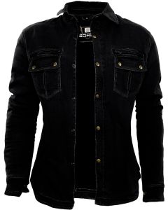 Bores Motorradshirt Driver - Damen - - schwarz