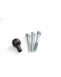 SW-Motech 1" Kugel für M6-Gewinde Für RAM Arm Schwarz St.
