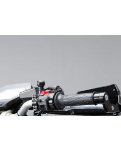 SW-Motech 1" Kugel für M10-Spiegelgewinde Für M10 x 1,25 mm Gewinde Für RAM Arm Schwarz St.