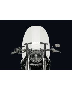 NATIONAL CYCLE Motorradscheibe Custom Heavy Duty klar ABE passt für YAMAHA XVS95