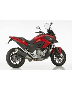 SHARK DSX-5 Auspuff schwarz EG-BE passt für HONDA NC750S(16-21)/NC750X(21-24)/NC