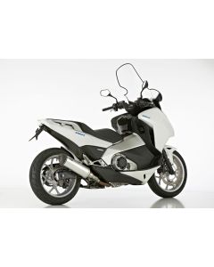 SHARK DSX-5 Auspuff silber EG-BE passt für HONDA Integra 700(12-13)/Integra 750(