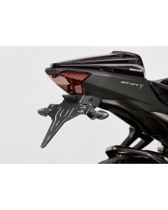 PROTECH V-SHAPE Kennzeichenhalterset schwarz passt für YAMAHA MT-07(14-16)/MT-07
