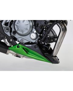 BODYSTYLE Sportsline Bugspoiler weiß Pearl Robotic White, 68N ABE passt für KAWA