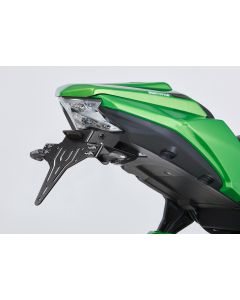 PROTECH V-SHAPE Kennzeichenhalterset schwarz passt für KAWASAKI Ninja 650(20-22)