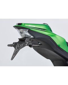 PROTECH V-SHAPE Kennzeichenhalterset schwarz passt für KAWASAKI Z H2(20-22)/Z H2