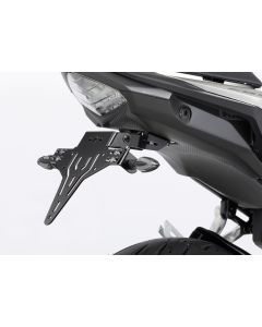PROTECH V-SHAPE Kennzeichenhalter schwarz passt für HONDA CB500 Hornet(24-24)/CB
