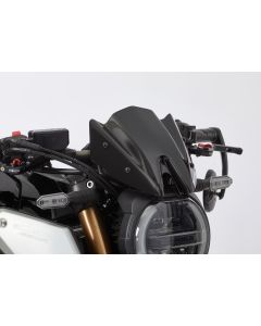 BODYSTYLE Sportsline Scheinwerferverkleidung schwarz Matt Gunpowder Black Metall