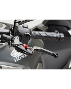 PROTECH Bremshebel Race schwarz Versteller rot ABE passt für DUCATI Scrambler Ca