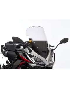 V*ERMAX Windschutzscheibe grau getönt (durchsichtig) ABE passt für KAWASAKI Ninj