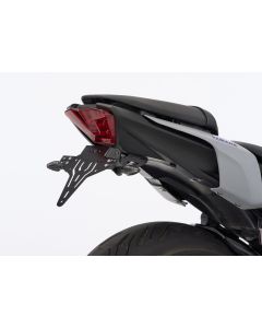 V*PROTECH V-SHAPE Kennzeichenhalter schwarz passt für YAMAHA MT-07(21-24)