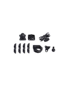 SW-Motech Universal Navi-Kit mit T-Lock Inkl 2" Klemmarm Für Lenker/Spiegelgewinde Kit