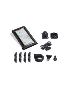 SW-Motech Universal Navi-Kit mit Smartphone Drybag Inkl 2" Klemmarm Für Lenker/Spiegelgewinde Kit