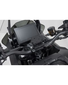 SW-Motech Navi-Halter am Lenker passt für Schwarz KTM 1290 Super Adventure (21-) St.